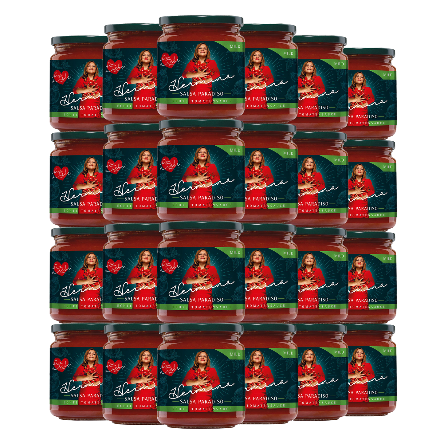 Salsa Paradiso Mild 24 Gläser