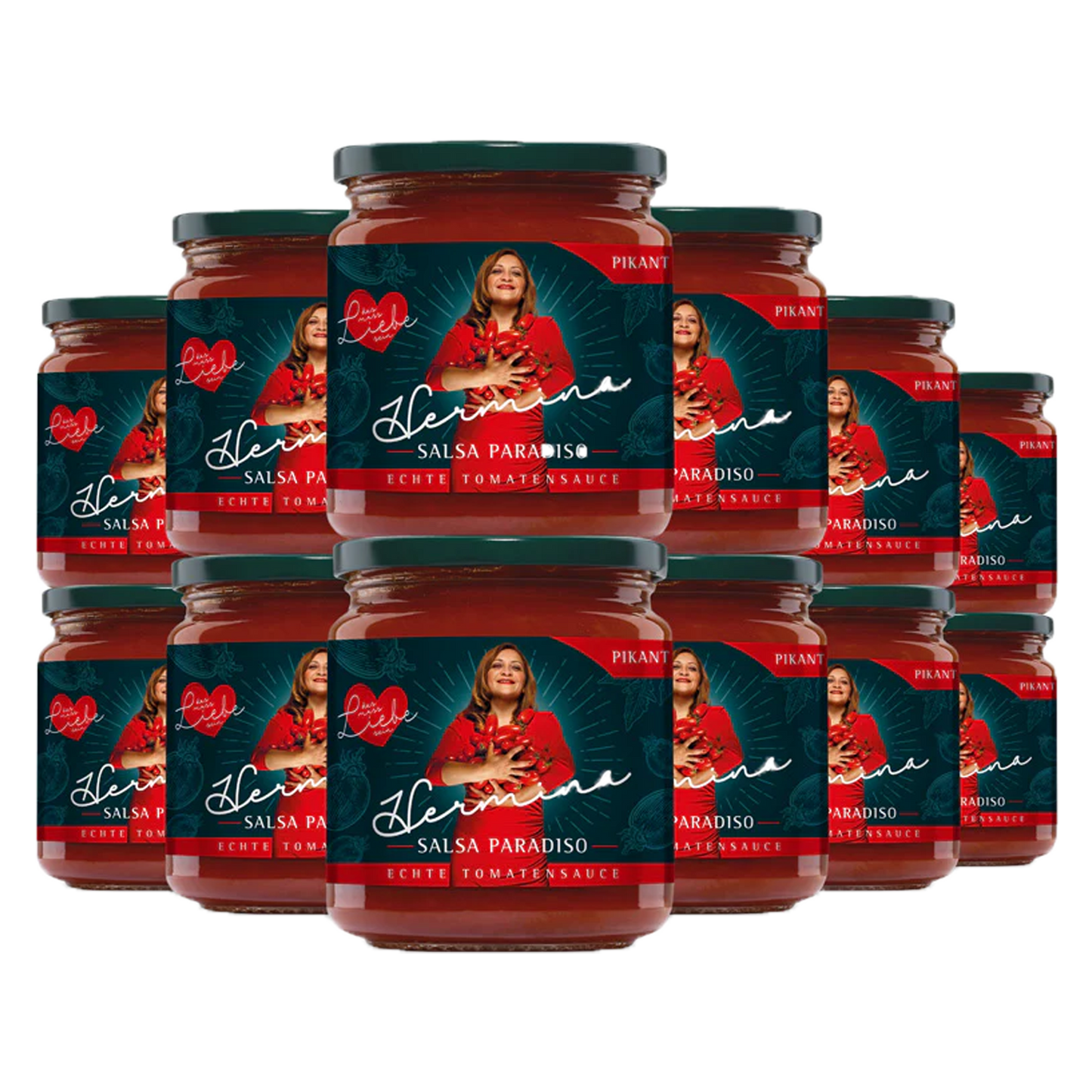 Salsa Paradiso Pikant 12 Gläser
