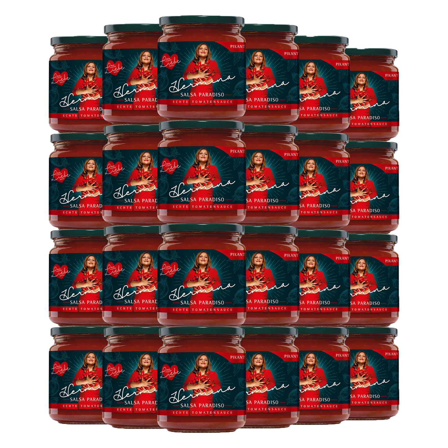 Salsa Paradiso Pikant 24 Gläser